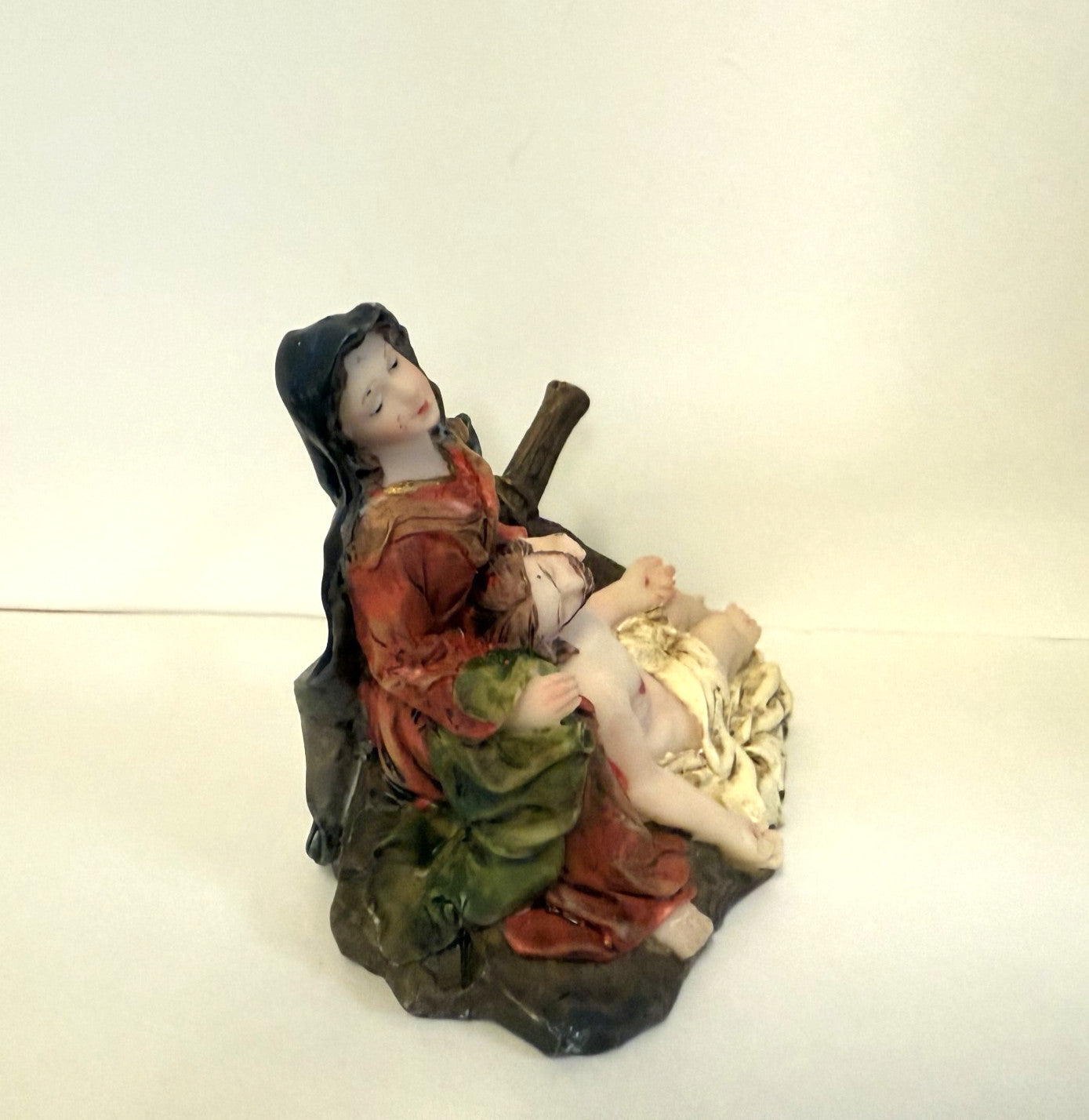 Colored Pieta  3" Figurine, New #gftshp-35 - Journeys of Faith