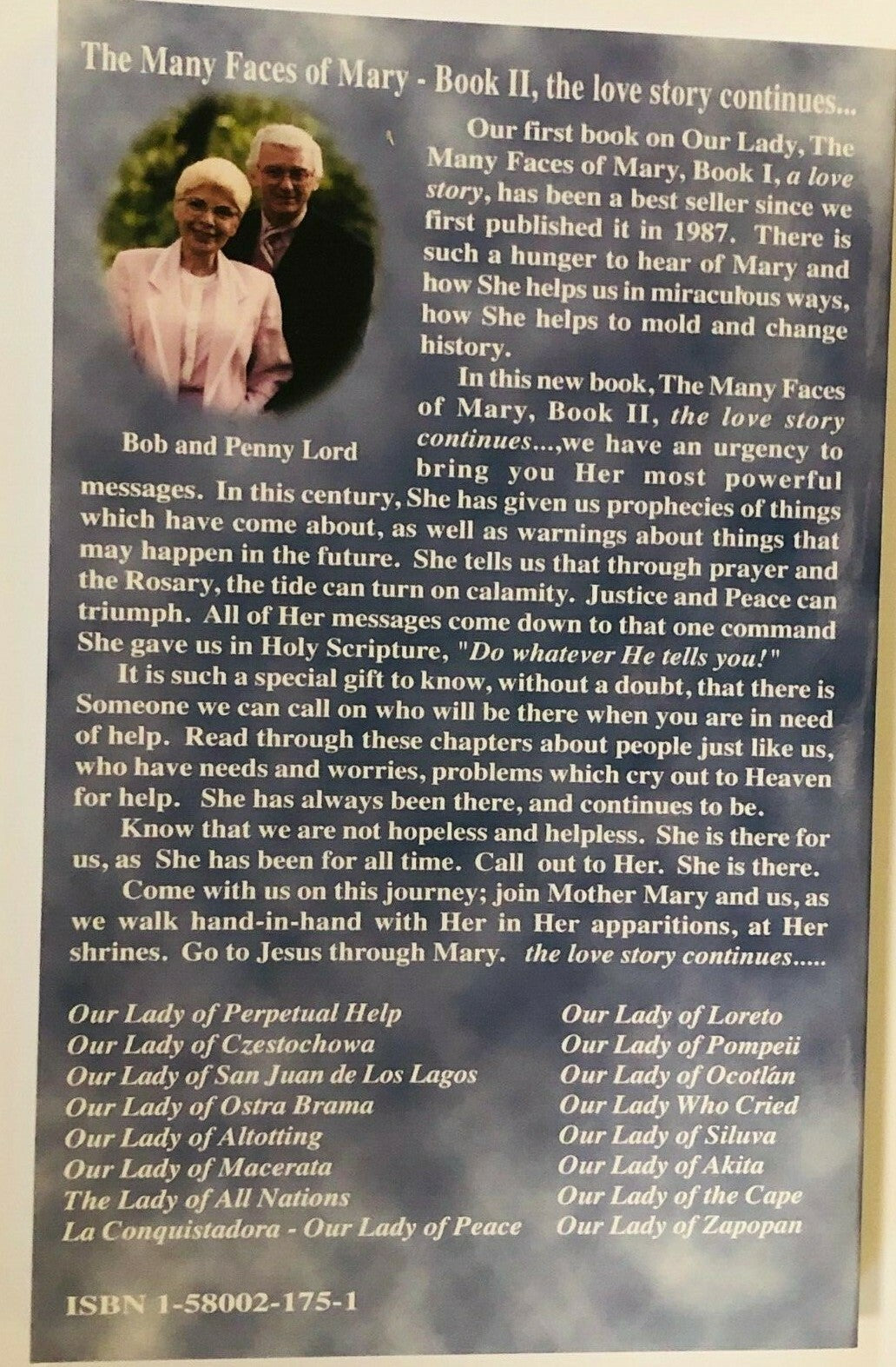 The Many Faces of Many Book II, the love story continues..By Bob and Penny Lord, - Journeys of Faith