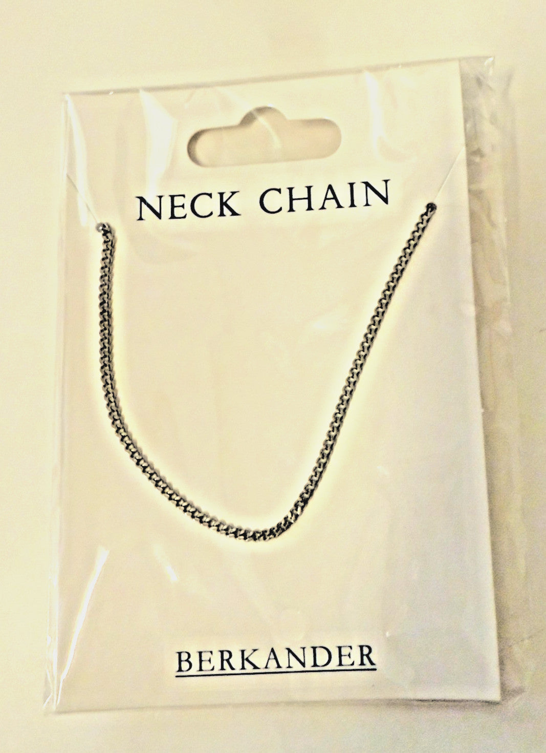18" Curb Stainless Steel Chain, New #AB-435-R2