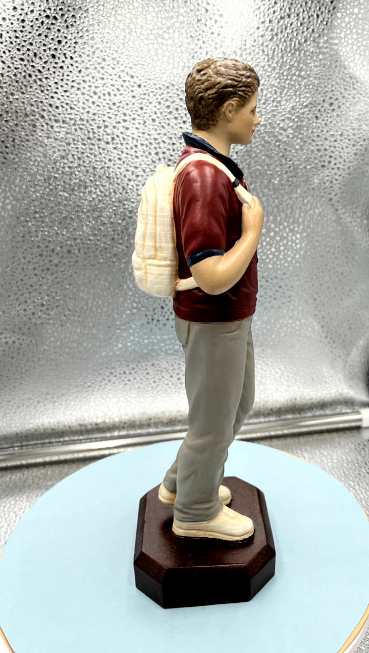 Saint Carlo Acutis, Apostle of the Eucharist Statue 10" New from Colombia #F007