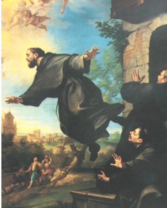 Saint Joseph of Cupertino 8 by 10 digital print - Bob and Penny Lord