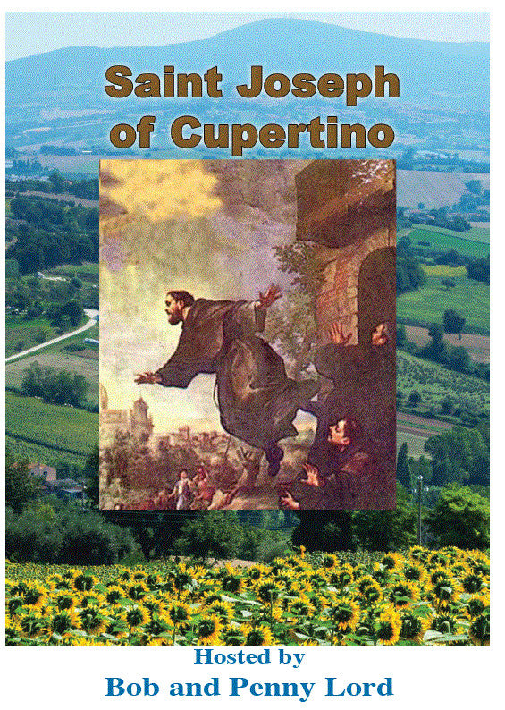 Saint Joseph of Cupertino DVD by Bob & Penny Lord, New