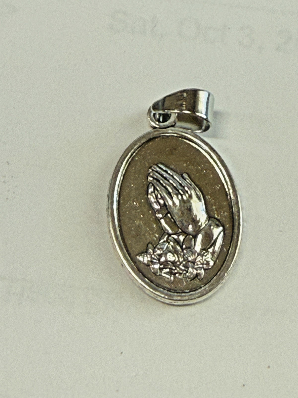 Saint Martha Silvertone Oval Medal, New #MD-075 - Journeys of Faith