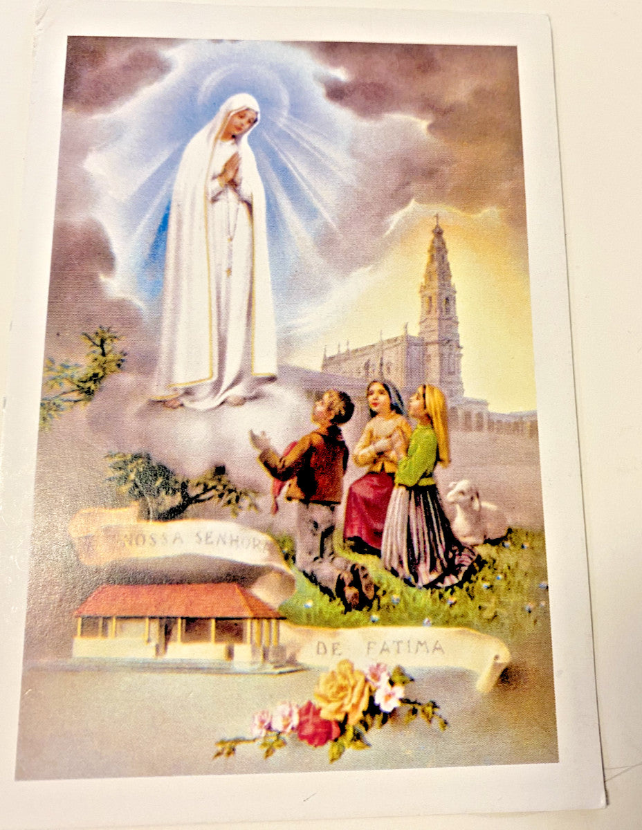 Our Lady of Fatima  Image Print, New From Portugal