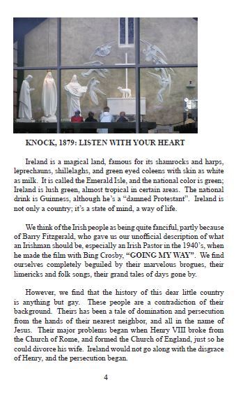 Our Lady of Knock Pamphlet/Minibook,by Bob and Penny Lord - Journeys of Faith