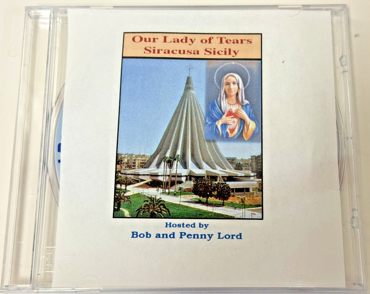 Our Lady of Tears DVD by Bob & Penny Lord, New #D302