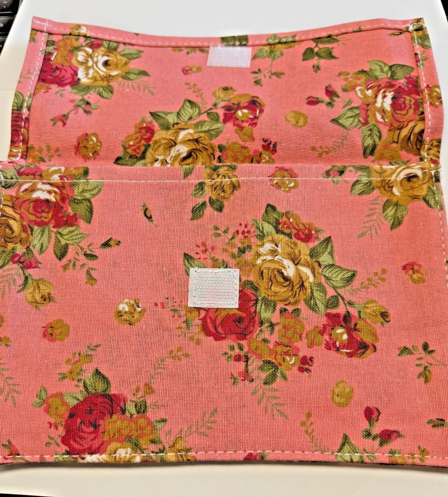 Coral Floral Chapel Veil Purse  New, #AB-273-R2 - Journeys of Faith