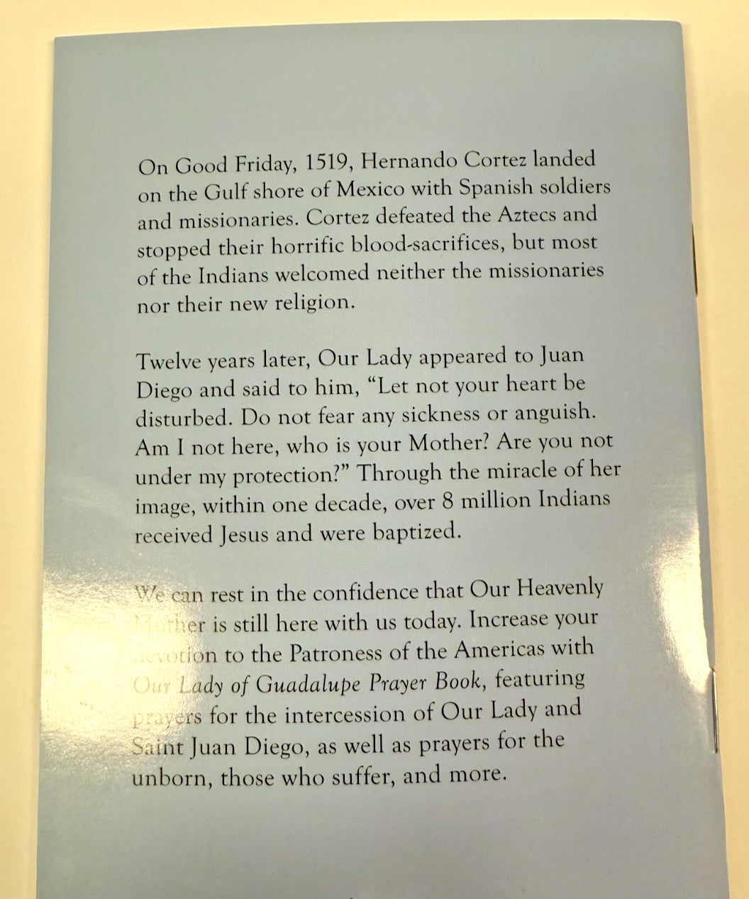 Our Lady of Guadalupe Prayer Book,  New #AB-412-R2