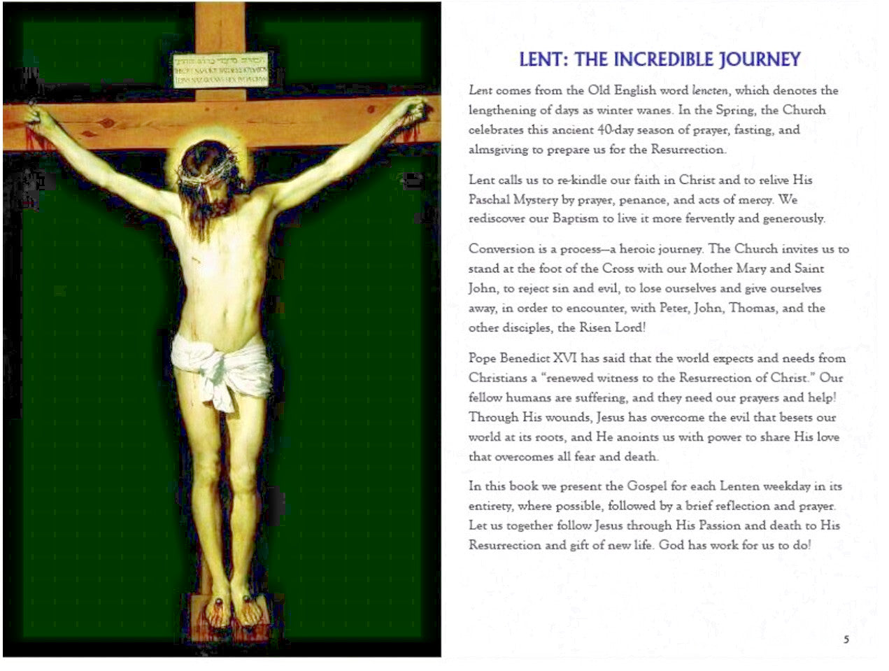 My Lenten Prayer Book, New #AB-327-R2 - Journeys of Faith