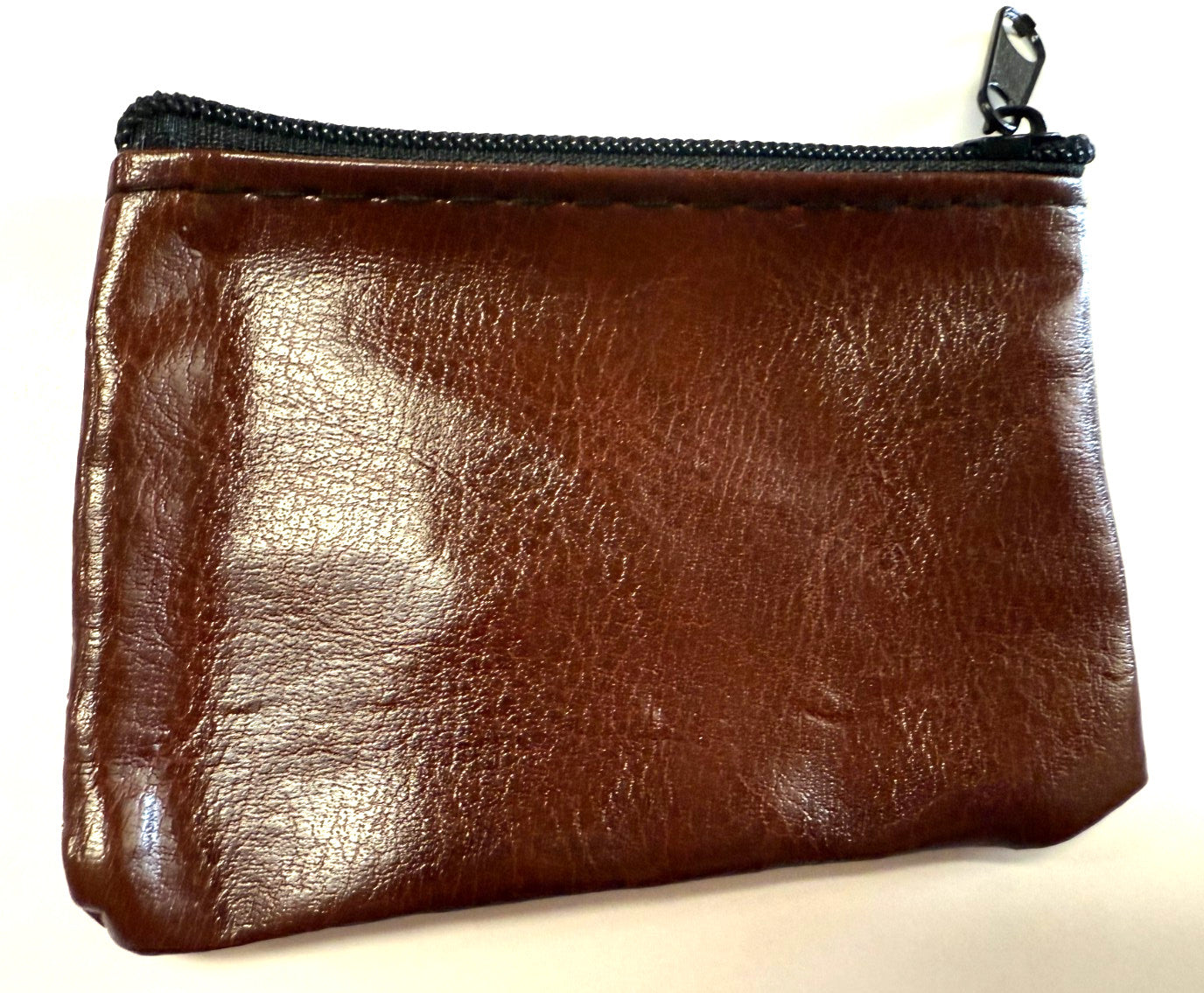 Sacred Heart Dark Wine  3" Zip Rosary Pouch, New #AB-329-R2-C - Journeys of Faith