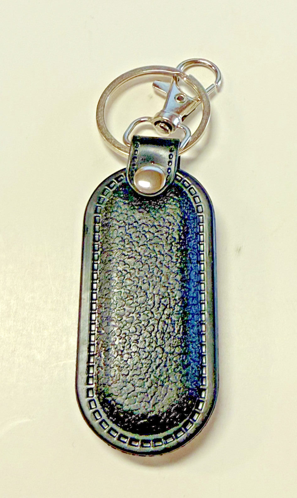 Our Lady of Guadalupe Faux Leather Keychain, New #Gftshp-52