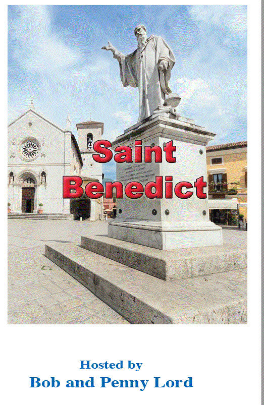 Saint Benedict DVD by Bob and Penny Lord, New - Journeys of Faith
