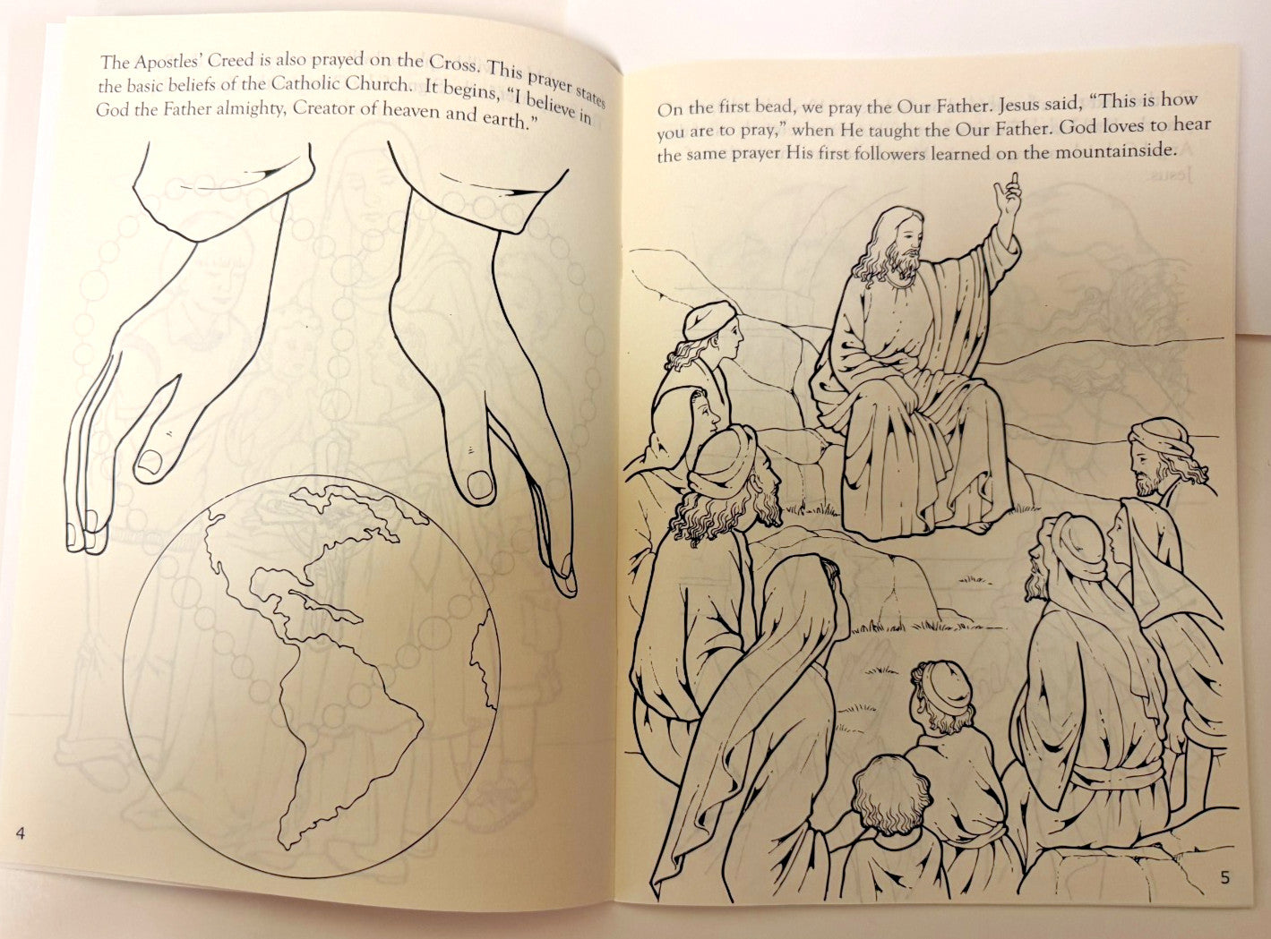 The Rosary Coloring Book for Children, New #AB-430-R2