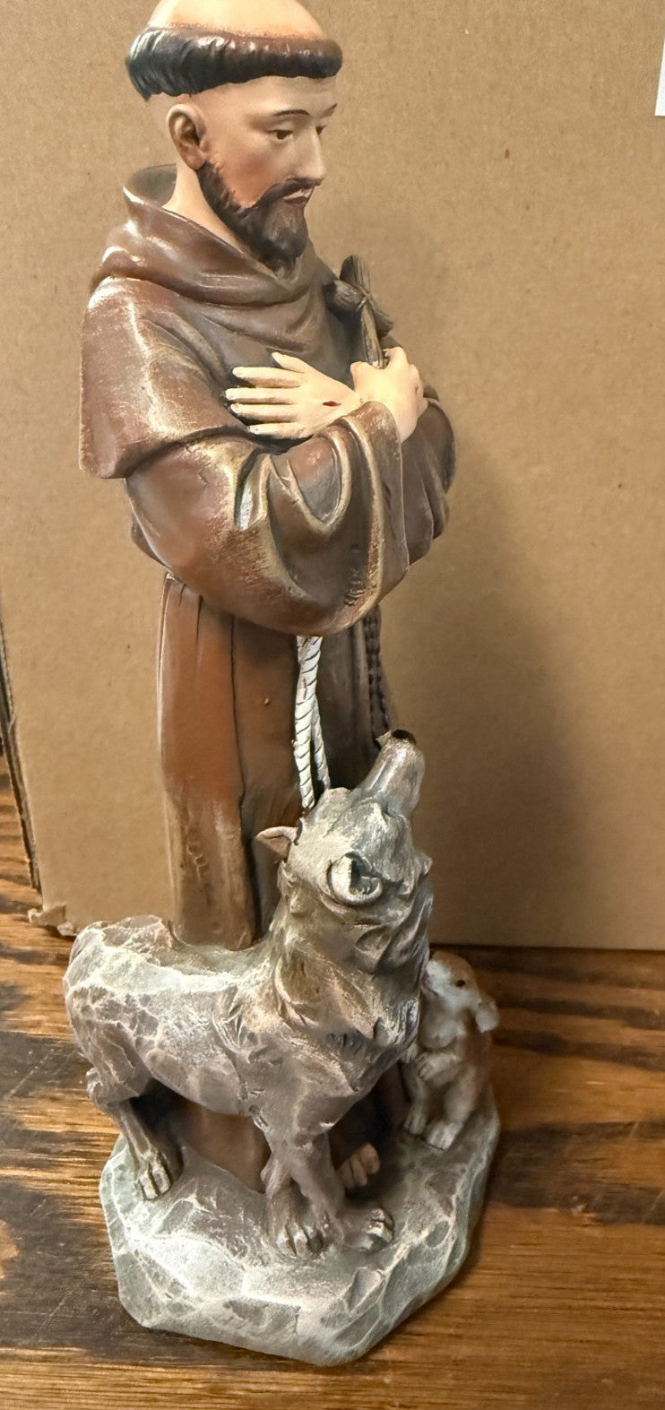 Saint Francis of Assisi 8" Statue, New #AB-156 - Journeys of Faith