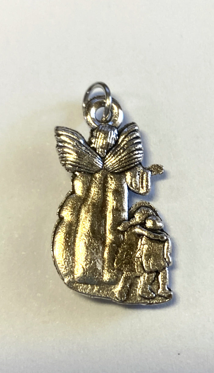 Guardian Angel  7/8" Devotional Charm, New - Bob and Penny Lord