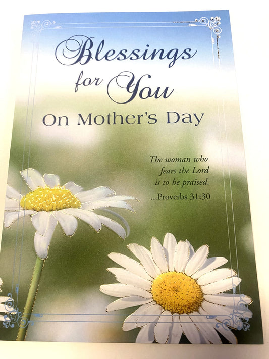 Mainzer Mother's Day greeting card with floral design, ideal for celebrating and sending warm wishes to moms.