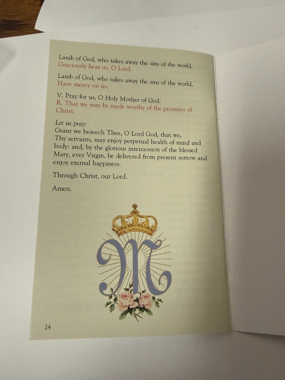 Immaculate Conception  Novena, New #NO-02