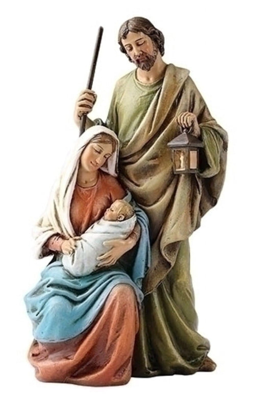 Holy Family 6.25" Resin Stone Mix Statue RM-51 Bob and Penny Lord Journeys of Faith Collectibles:Religion & Spirituality:Christianity:Statues & Figures