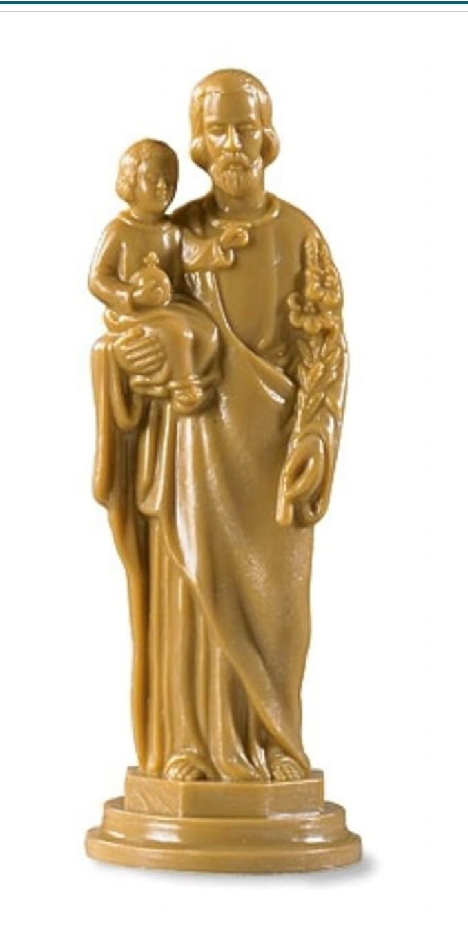 Saint Joseph with Child Very Small 4 Inch Plastic Statue AB-270-R2 Bob and Penny Lord Journeys of Faith Collectibles:Religion & Spirituality:Christianity:Statues & Figures