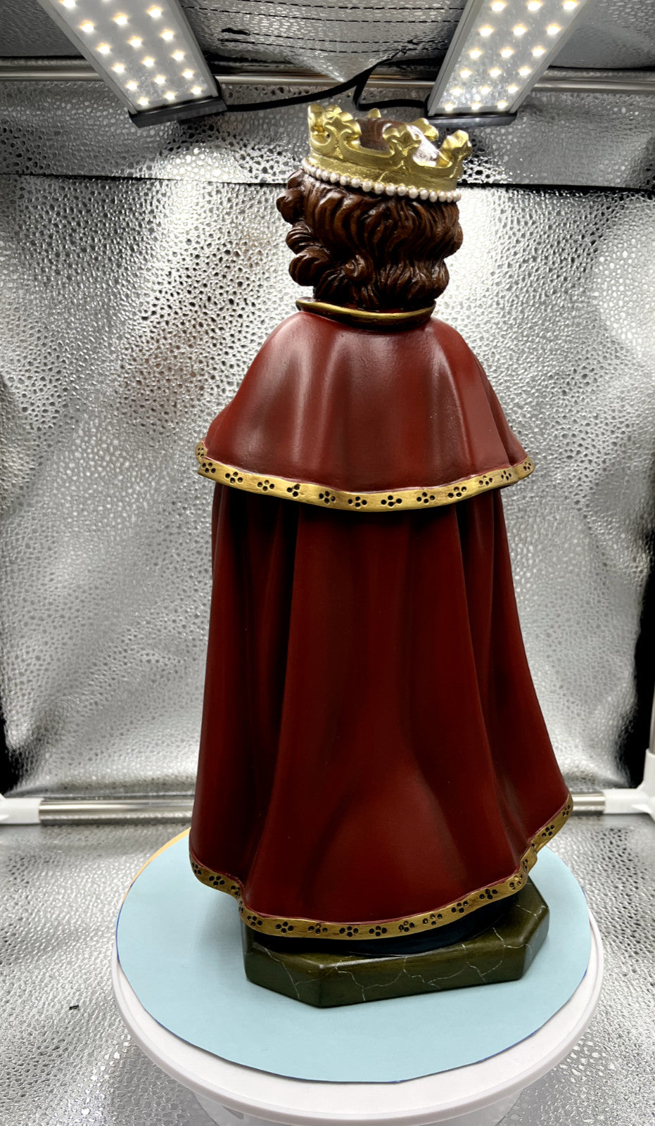 Divine  Child Jesus "King of Love" 14" Statue , New from Colombia #F-011