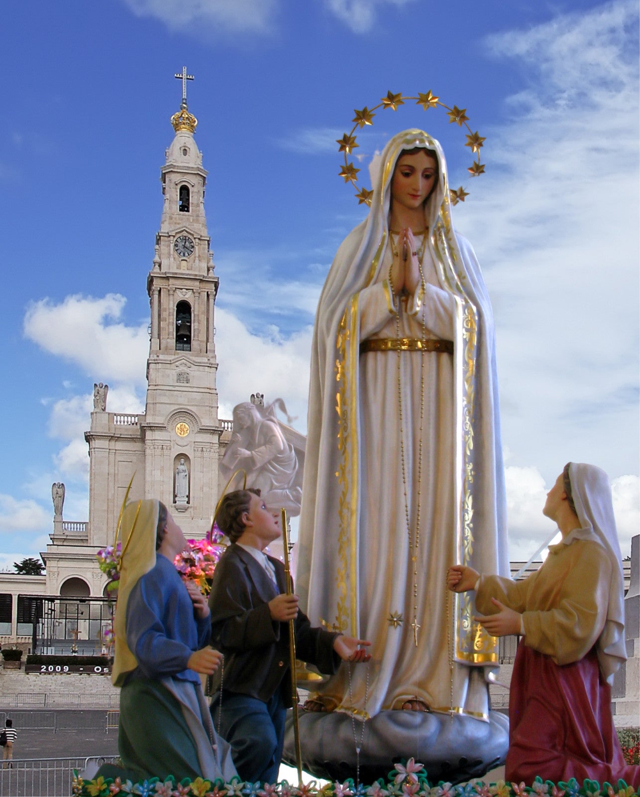 Our Lady of Fatima 8 by 10 Print New - Journeys of Faith