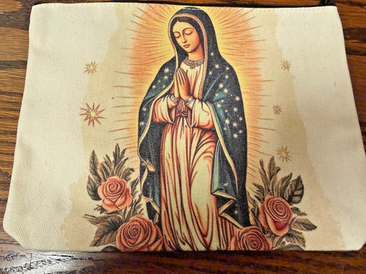 Our Lady of Guadalupe Image Pouch, New, #AB-335-R2