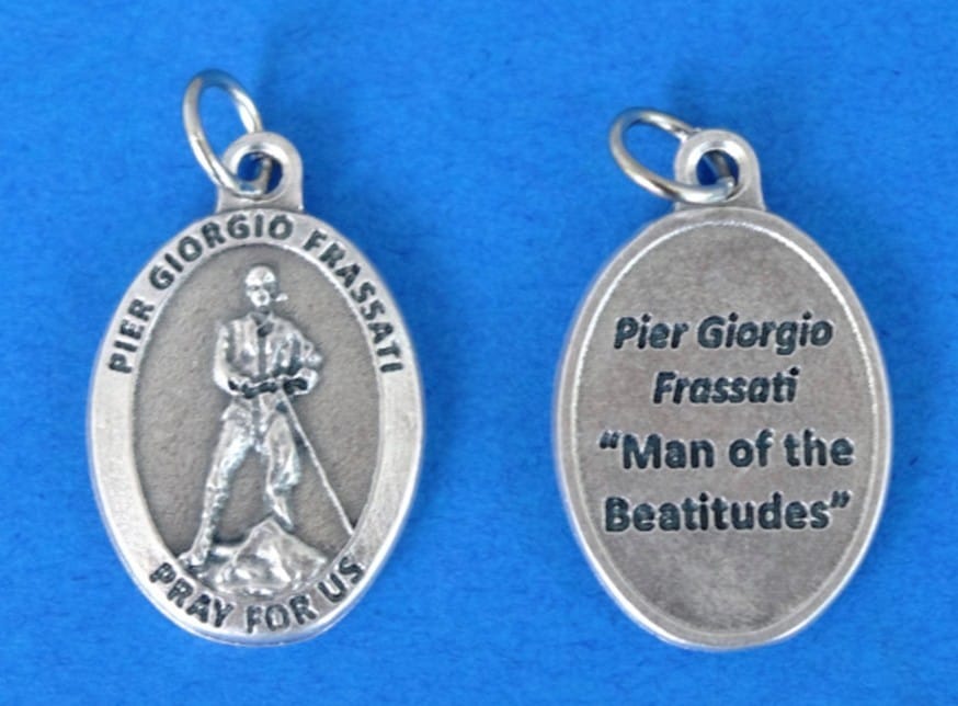 Saint Pier Giorgio Frassati, Medal New #MD-044 Journeys of Faith Collectibles:Religion & Spirituality:Christianity:Medals