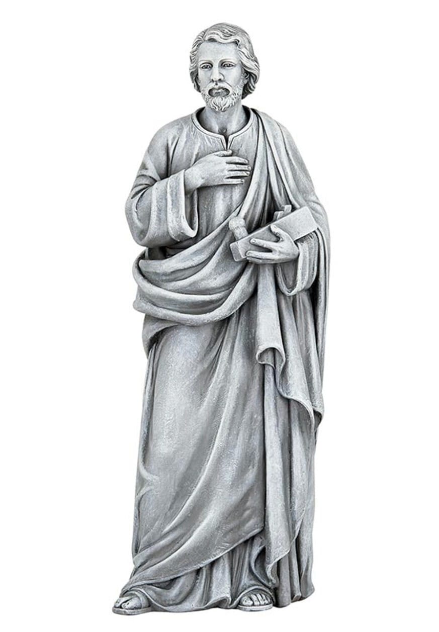 Saint Joseph Home Seller Garden 8" Statue with Prayer Card #AB-253 Journeys of Faith Collectibles:Religion & Spirituality:Christianity:Holy Cards