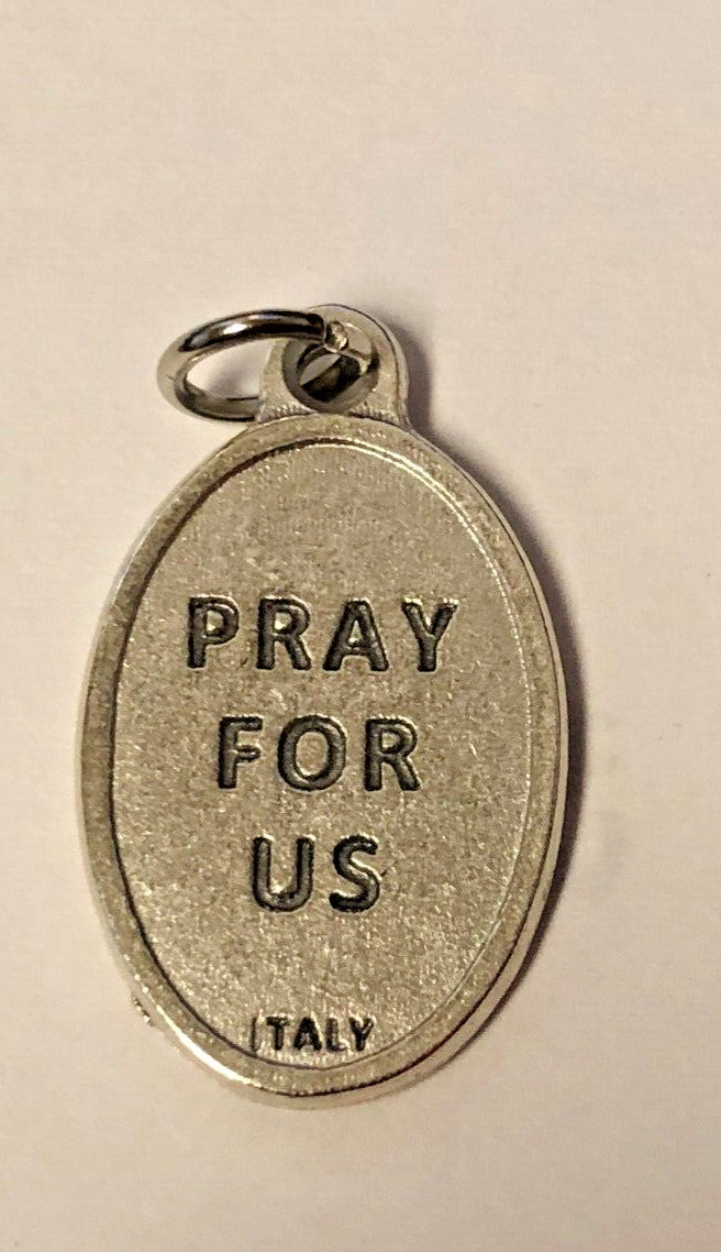 Saint Stanislaus Kostkas(Patron of Broken Bones) Prayer Card+Medal, New #PCM-028
