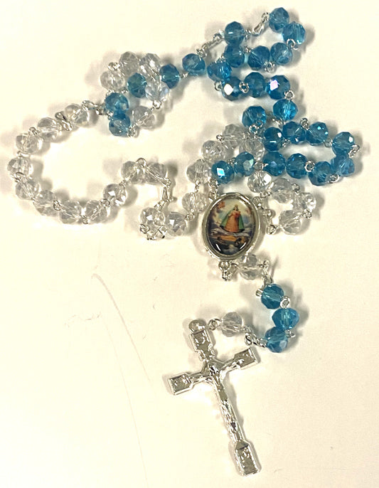 Our Lady of Charity/Caridad del Cobre  Handmade  Rosary, New from Colombia #L065 - Bob and Penny Lord