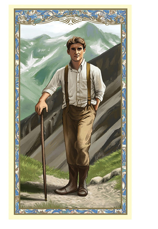 Blessed Pier Giorgio Frassati, Prayer Card, New #PC-032 - Journeys of Faith