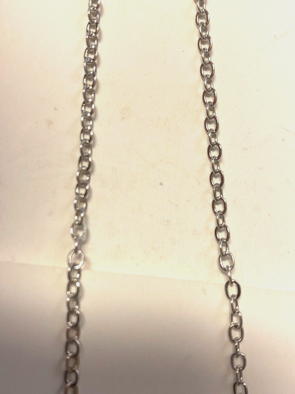 Stone Silver Tone 22" Necklace, New from Bethlehem #1 - Journeys of Faith