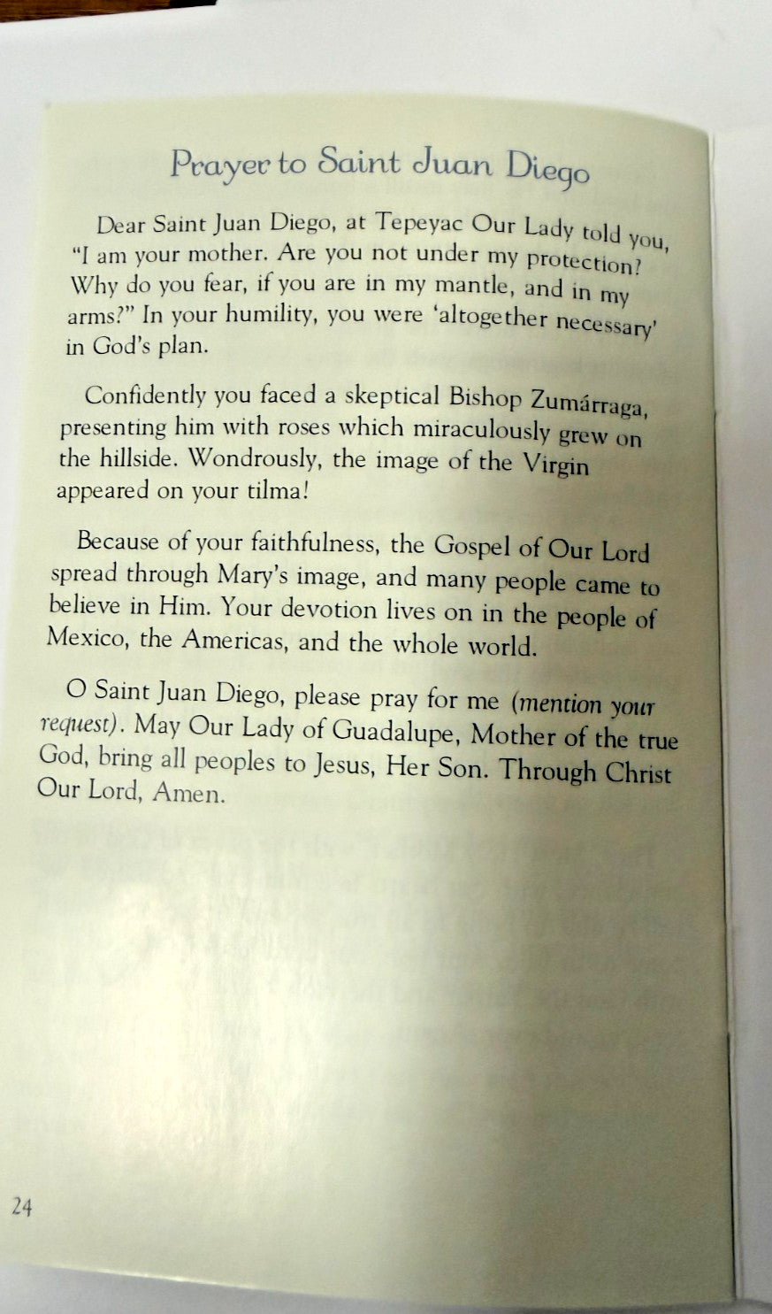 O L Of Guadalupe Novena, New #NO-03