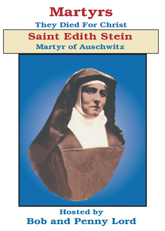 Saint Edith Stein DVD by Bob & Penny Lord, New - Journeys of Faith