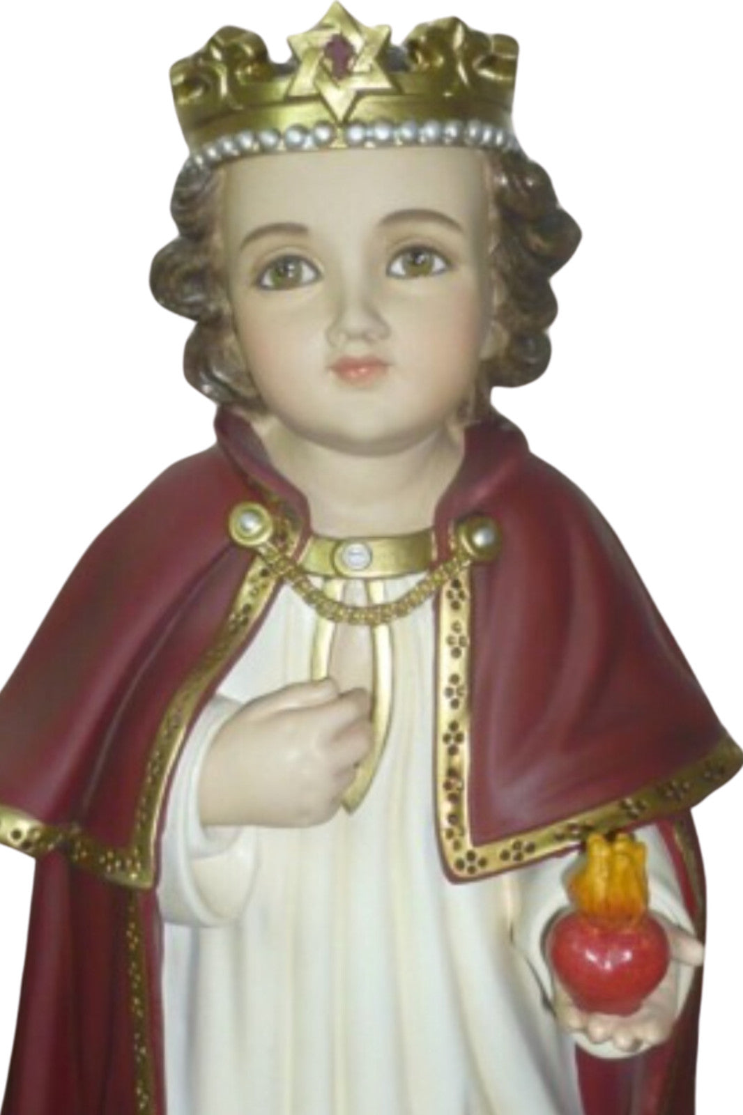 Divine  Child Jesus "King of Love" 14" Statue , New from Colombia #F-011