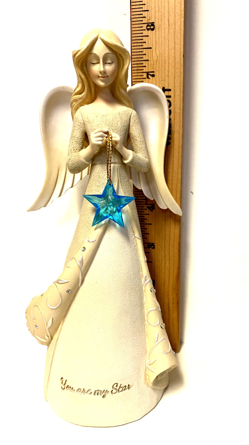 Enesco 7.5-inch "You Are My Star" angel figurine from the decorative collectibles sculpture collection.