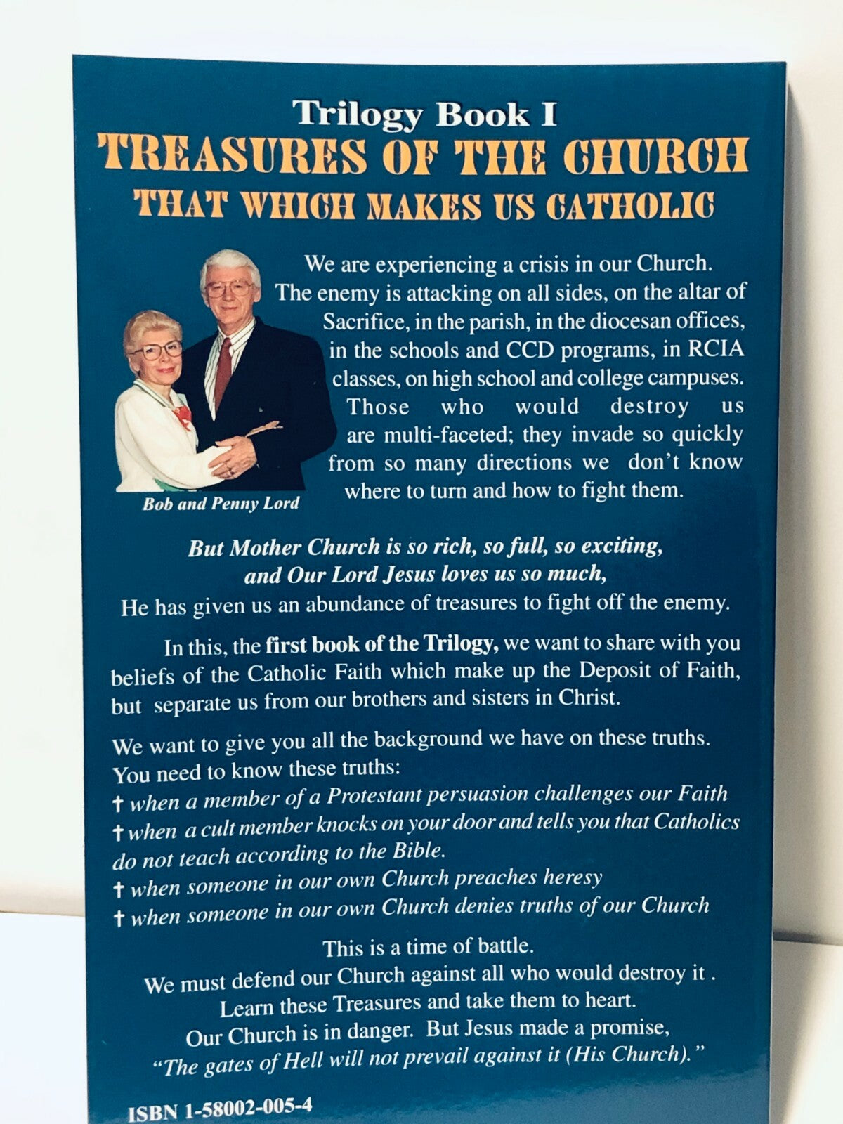 Treasures of The Church,What Makes Us Catholics Book 1 by Bob and Penny Lord New - Journeys of Faith