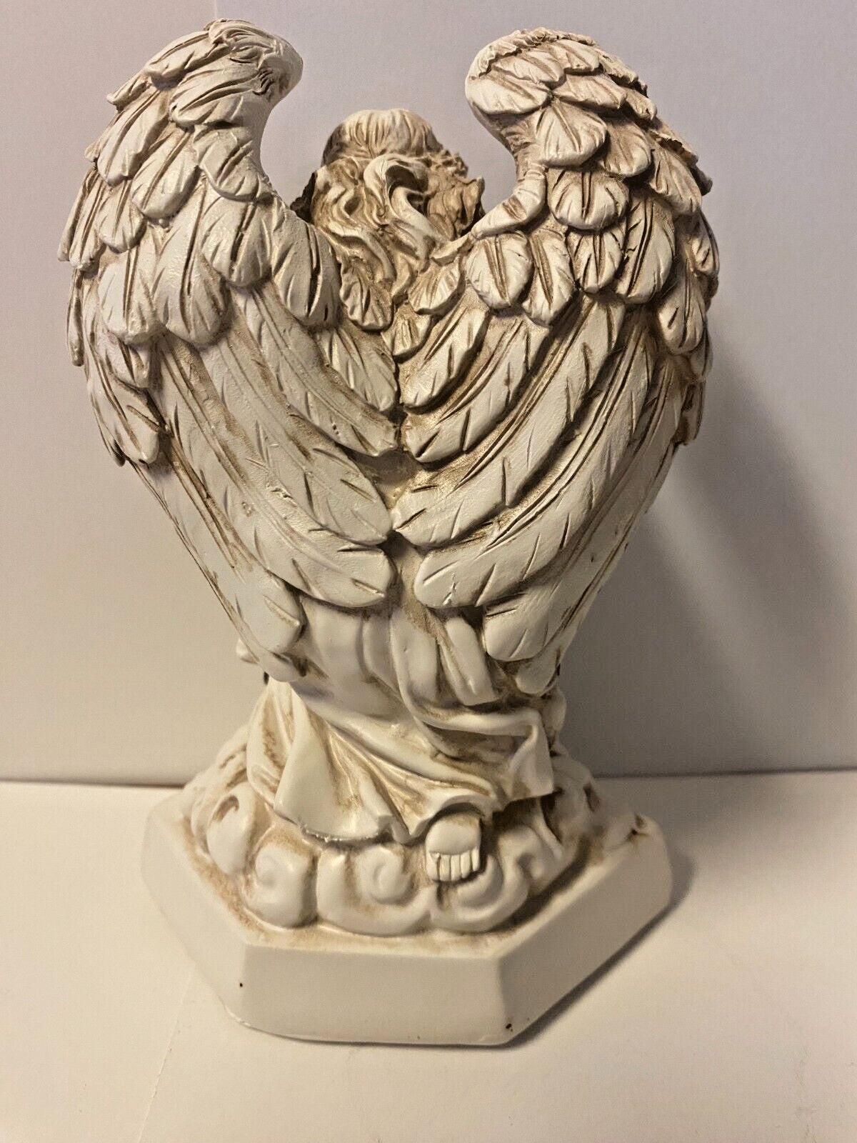 Avalon Gallery Memorial Angel figurine, 6.25-inch home décor sculpture with intricate detailing, perfect for memorial or decorative displays