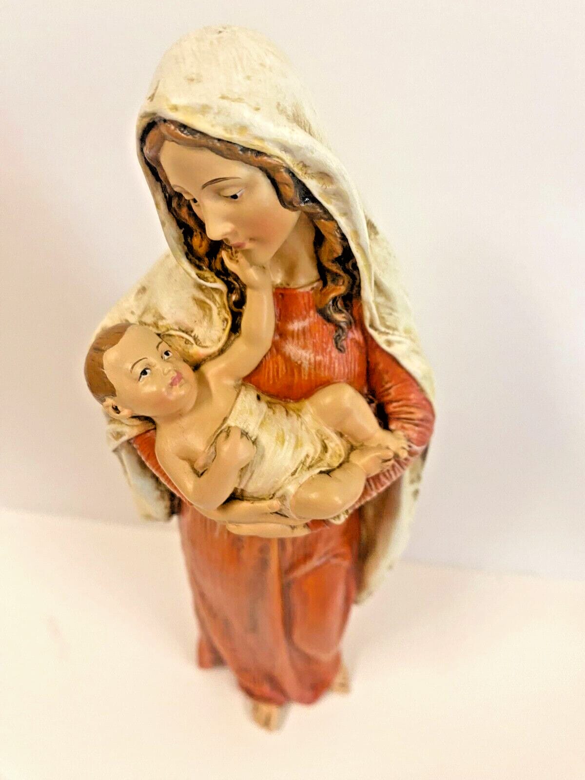 Blessed Mother & Child Jesus/Titled "Child's Touch"  10"H  Statue, New #RM-023 Journeys of Faith Collectibles:Religion & Spirituality:Buddhism:Statues & Figures