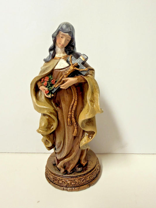 Saint Therese of Lisieux 6" Statue, New #AB-118