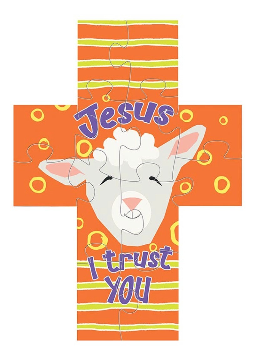 Children's Magnetic 3 pc  Assorted Puzzles with " Jesus Loves Me" #Gftshp-78 - Journeys of Faith