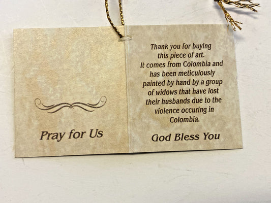 Multi-Color  Handmade Rosary,New from Colombia #L066 - Journeys of Faith