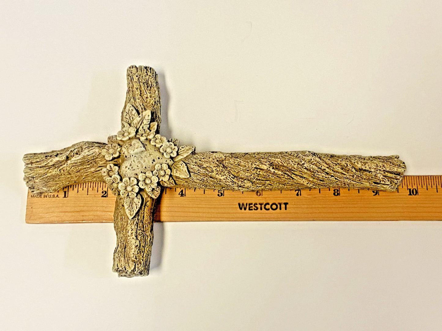 Sacred Heart Indoor/Outdoor Cross, New #AB-208