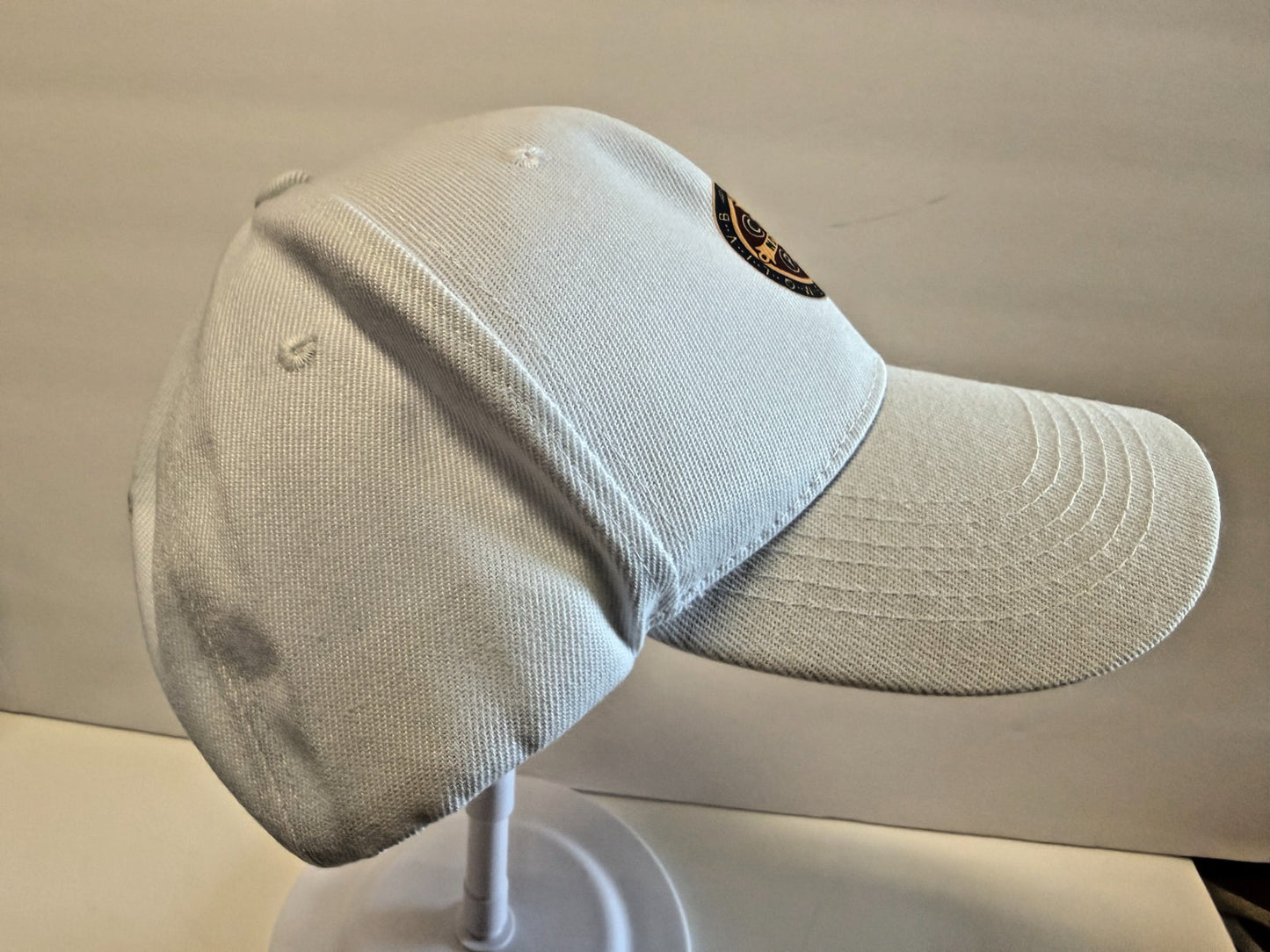 Saint Benedict Medal  White Unisex Baseball Cap, New #Gftshp-164
