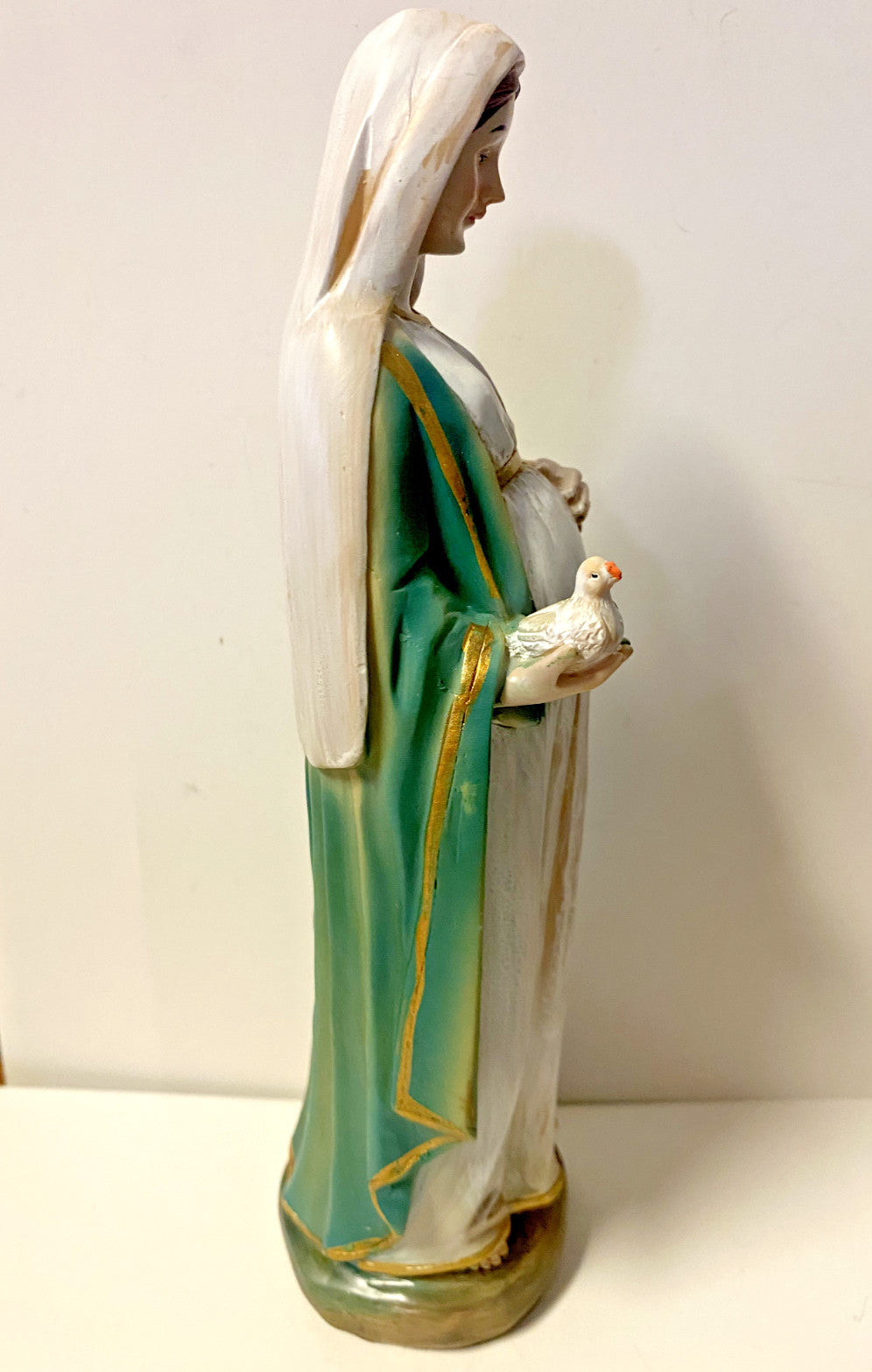 8-inch Mary, Mother of Jesus statue by Bob and Penny Lord, detailed religious figurine for spirituality and collectibles.