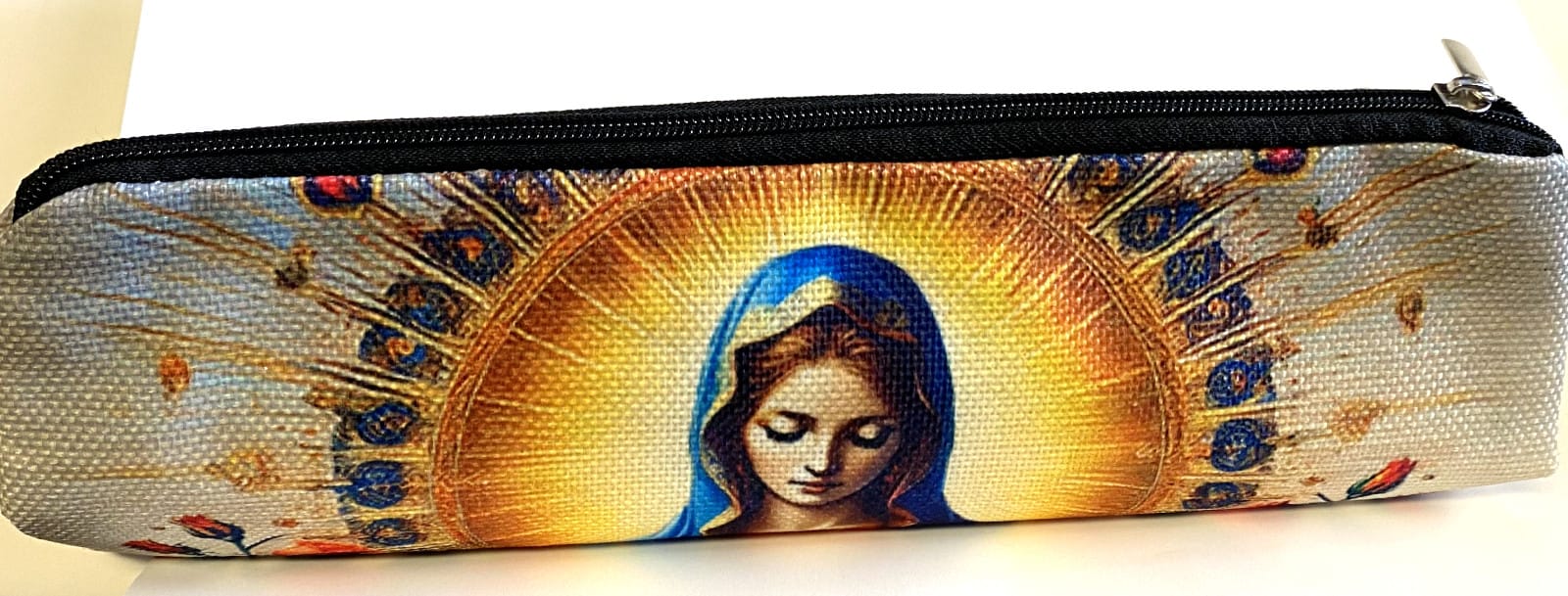 Our Blessed Mother Mary Stained Glass Design Pouch, New, #AB-310-R2 Bob and Penny Lord Journeys of Faith Collectibles:Religion & Spirituality:Christianity:Other Christian Collectibles