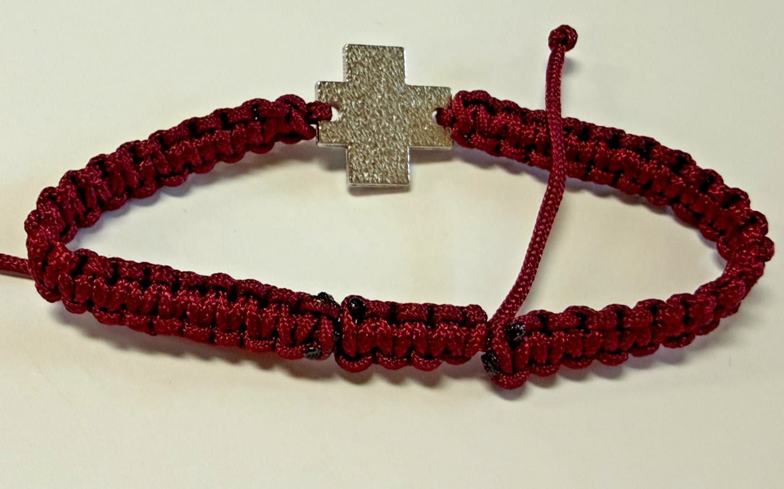 Sacred Heart of Jesus Burgundy Cord Bracelet, New #Gftshp-139 Journeys of Faith Collectibles:Religion & Spirituality:Christianity:Jewelry