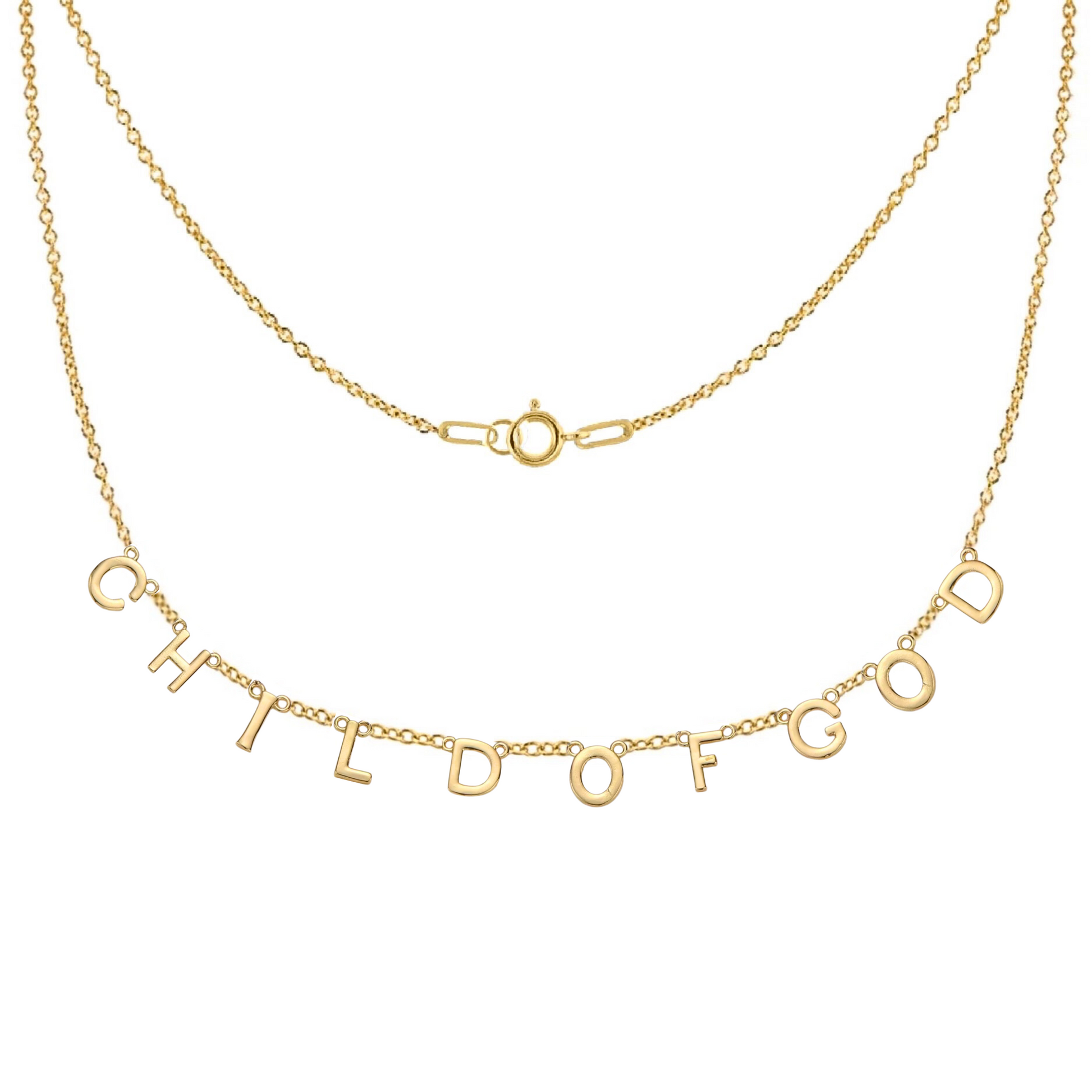 CHILD OF GOD Necklace in Gold-Filled and Sterling Silver - Journeys of Faith