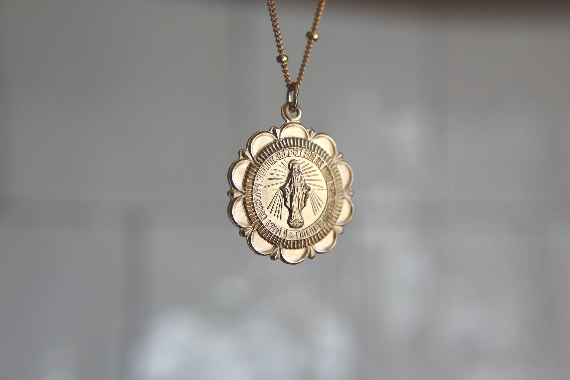 Miraculous Medal Necklace - Journeys of Faith