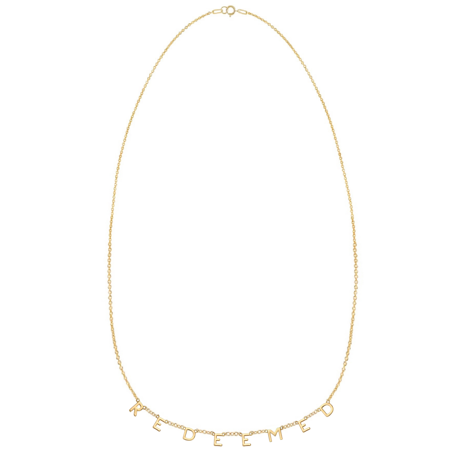 REDEEMED Necklace in Gold-Filled and Sterling Silver - Journeys of Faith